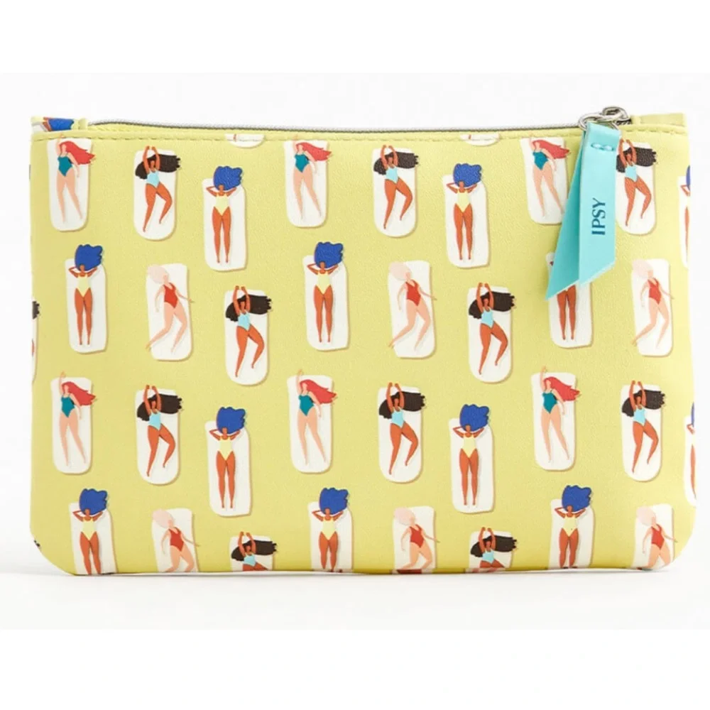 Ipsy Summer Pool Design Glam Cosmetic Bag